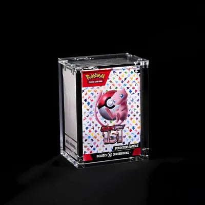 The Acrylic Box Pokemon Booster Bundle Premium Case
