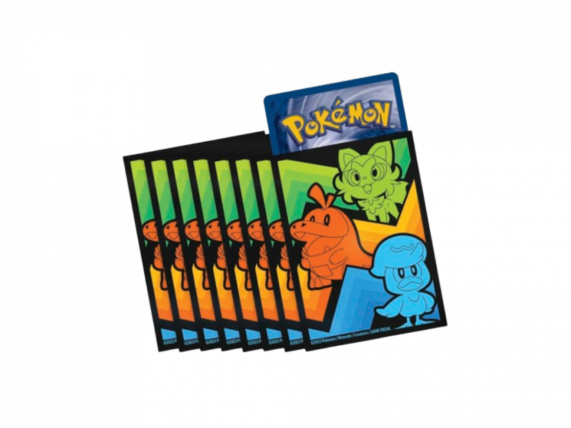 Pokemon Sammelkarten Sleeves Entwicklungen in Paldea (65 Stück)