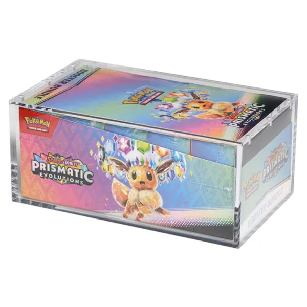 The Acrylic Box Pokémon Booster Bundle Retail Display V1 Acryl Case