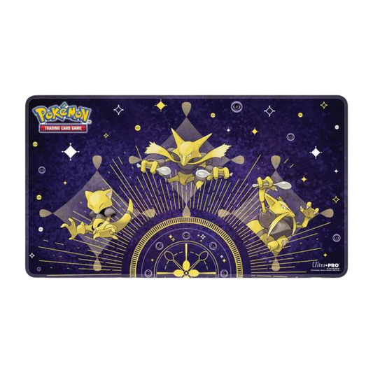 Ultra Pro Abra Evolutions Stitched Spielmatte- ft. Abra, Kadabra, and Alakazam