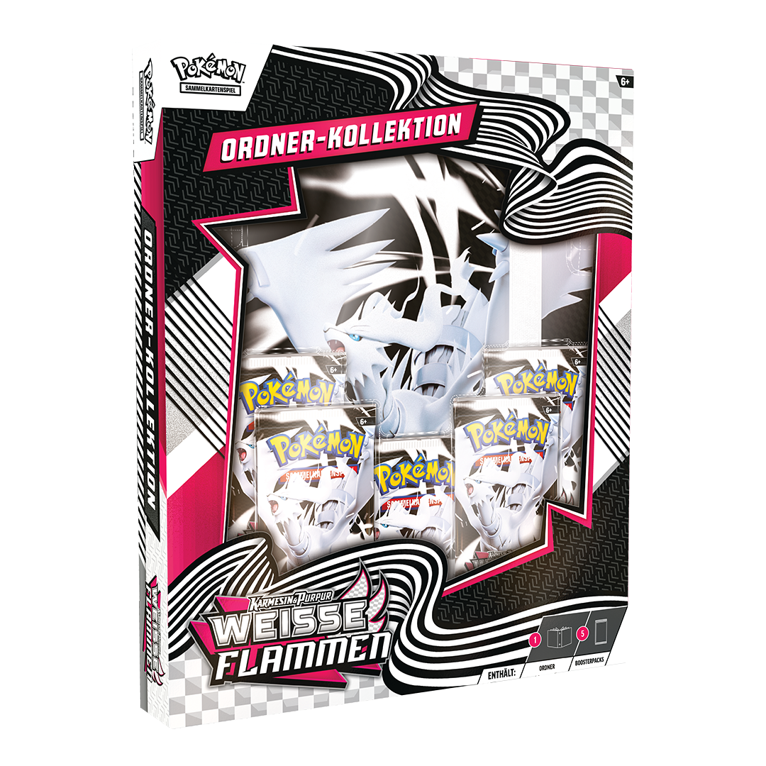 Pokemon Weisse Flammen Ordner Kollektion (DE)