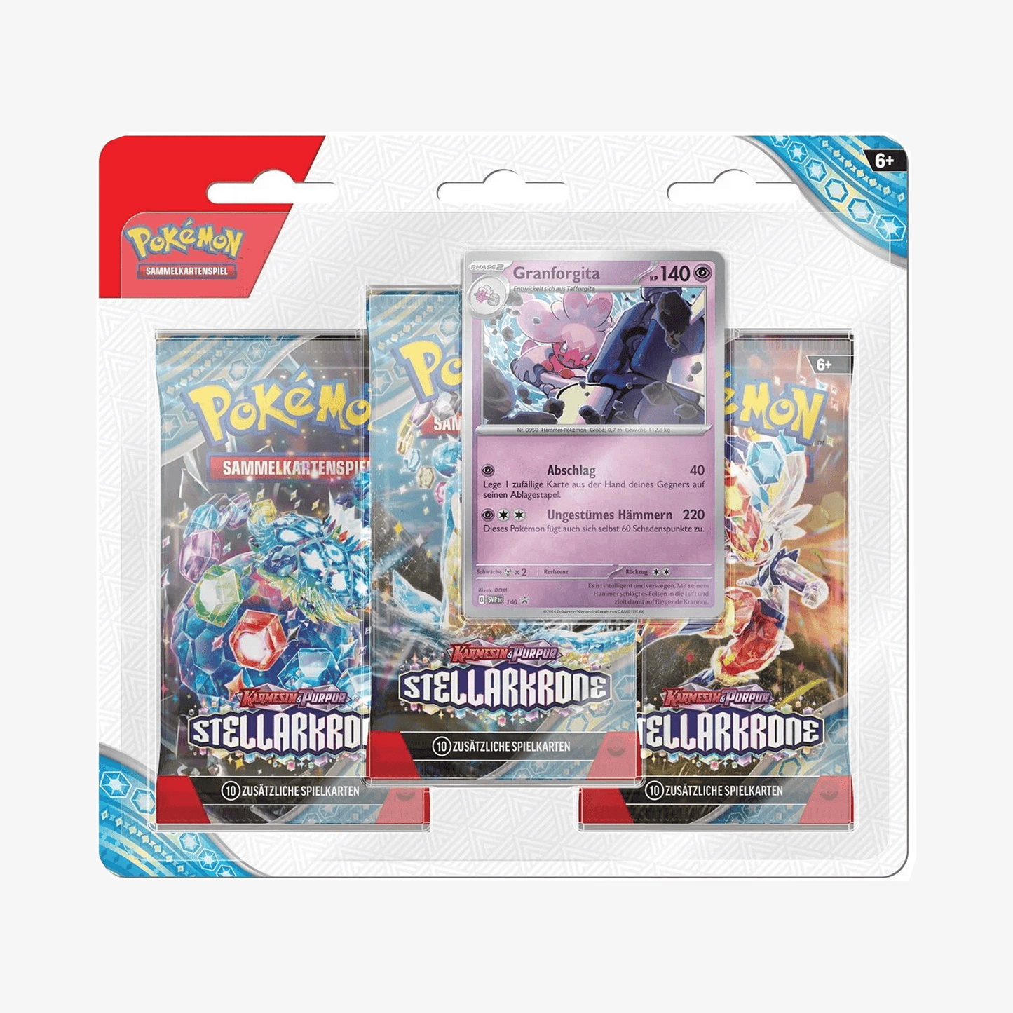 Pokemon Stellarkrone 3er Blister (DE)