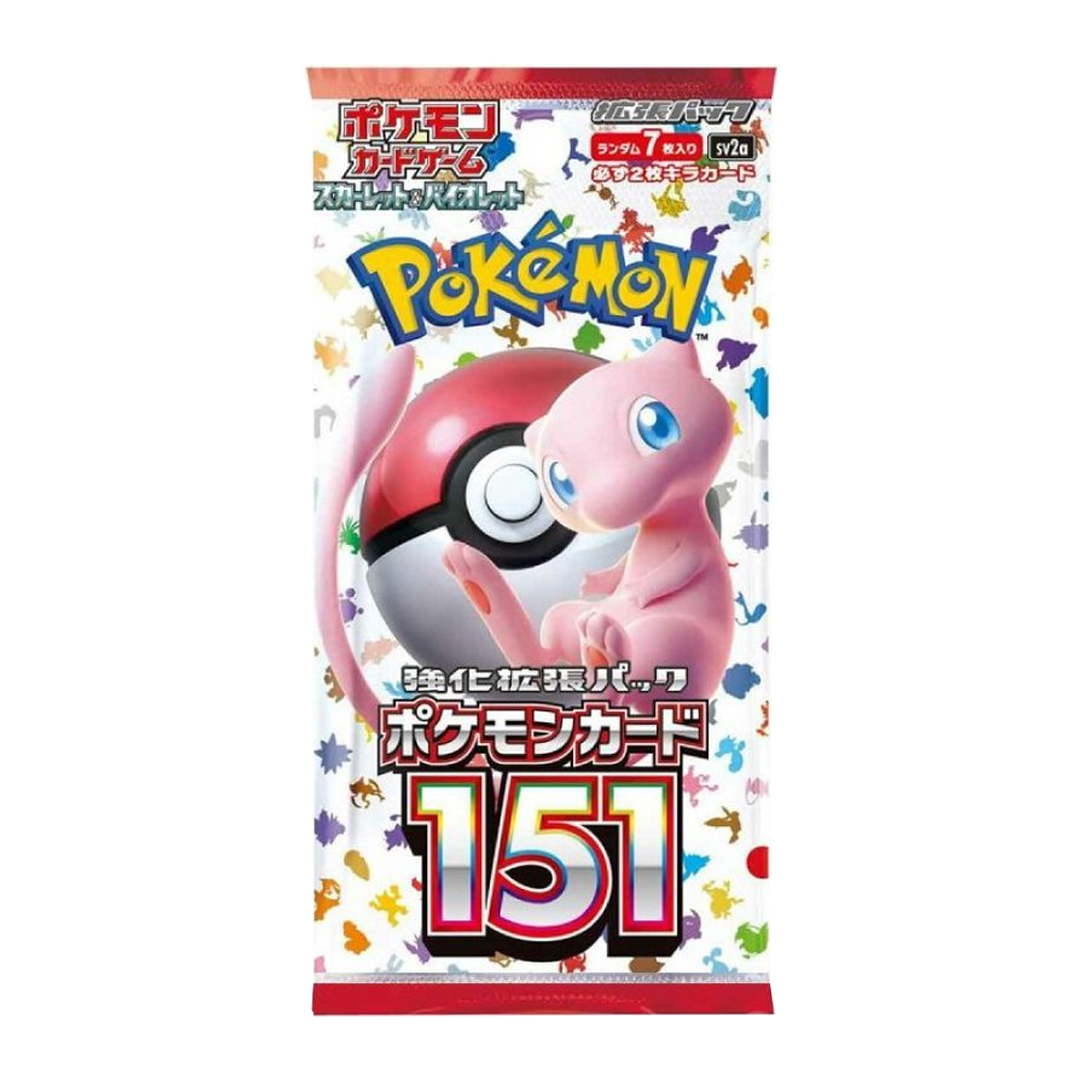 Pokemon 151 Booster Display (JP)