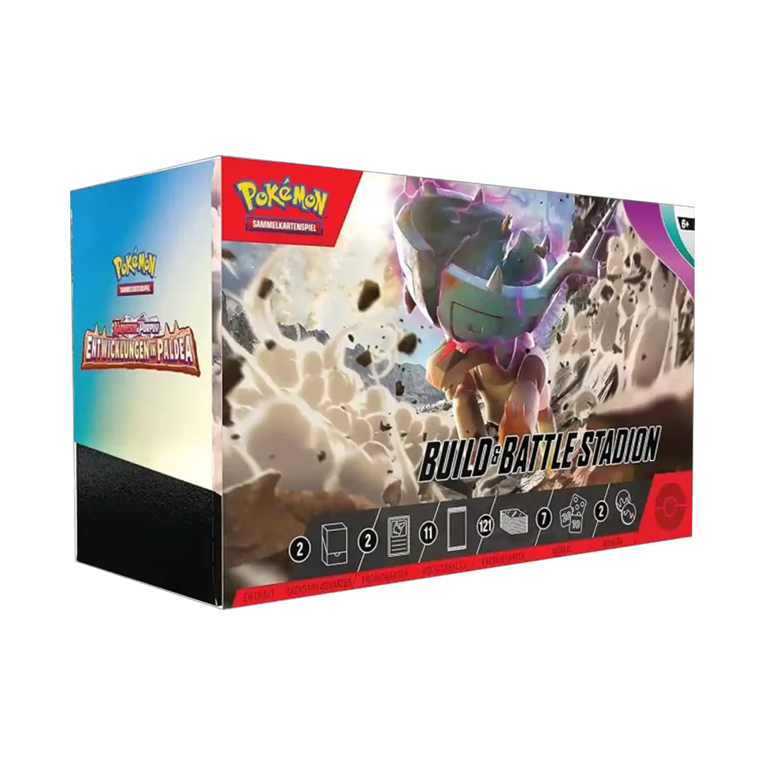 Pokemon Entwicklungen in Paldea Build & Battle Stadion (DE)