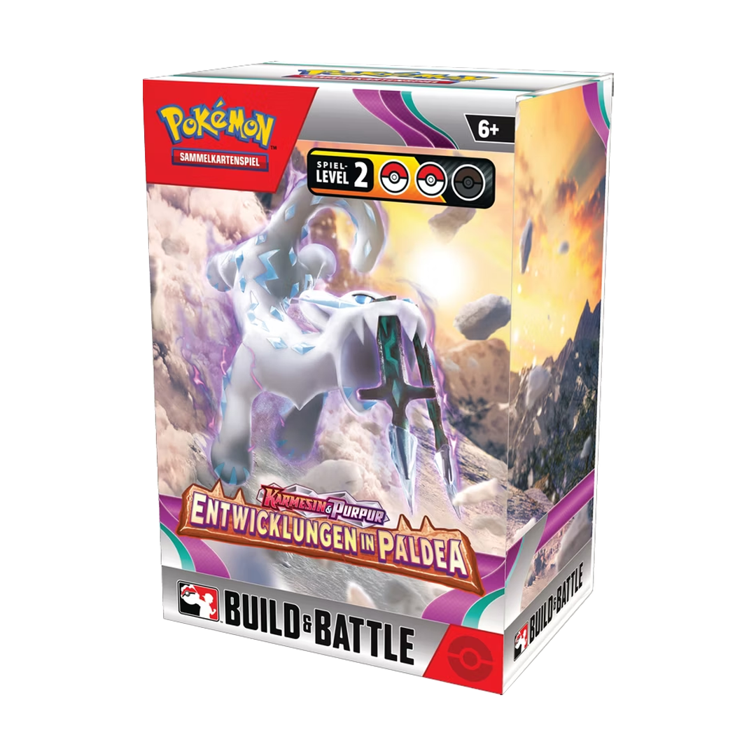 Pokemon Entwicklungen in Paldea Build & Battle Stadion (DE)