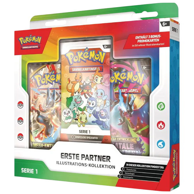 Pokemon Erste Partner Illustrations Kollektion (DE)
