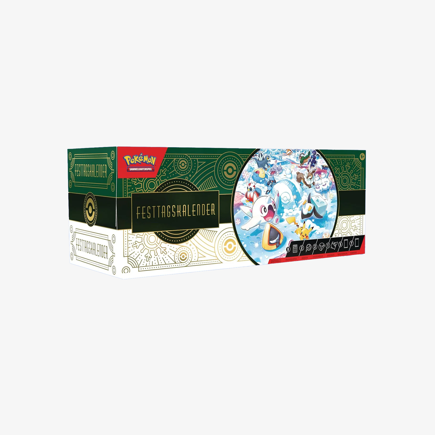 Pokemon Adventskalender Festtagskalender 2024 (DE)