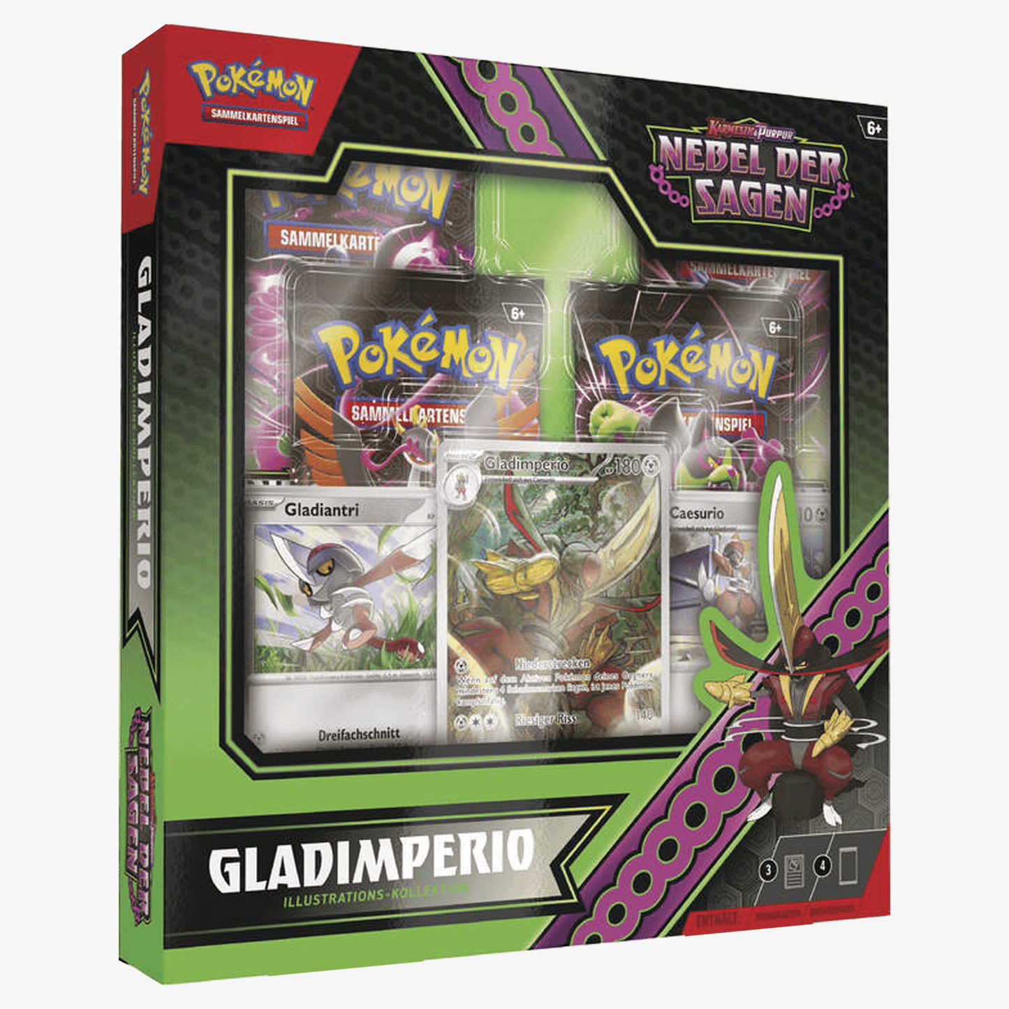 Pokemon Nebel der Sagen Illustration Rare Kollektion Gladimperio (DE)