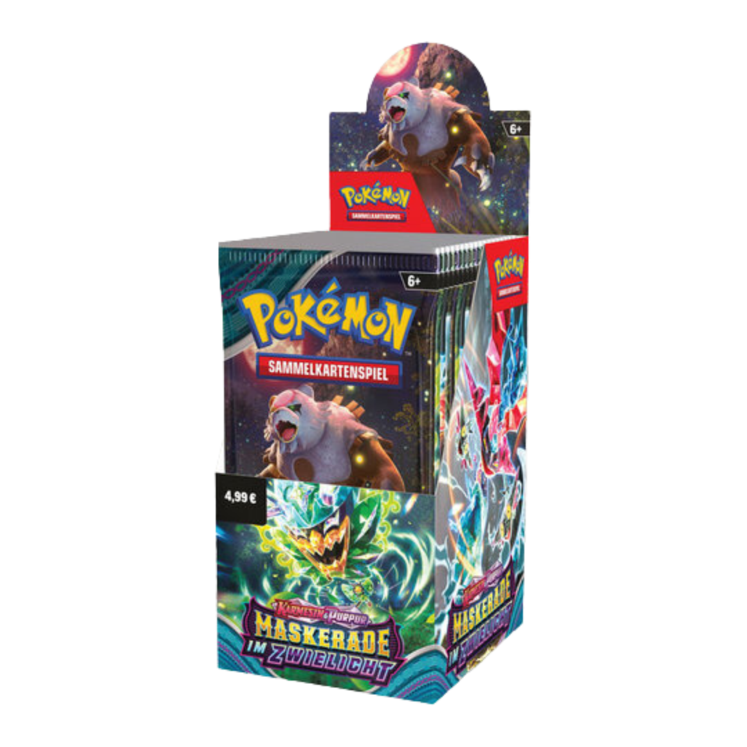 Pokemon Maskerade im Zwielicht Booster Display (18) (DE)