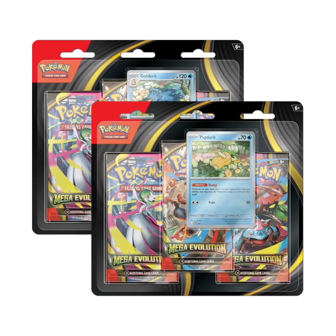 Pokemon Mega Evolution 3-Pack Blister (EN)