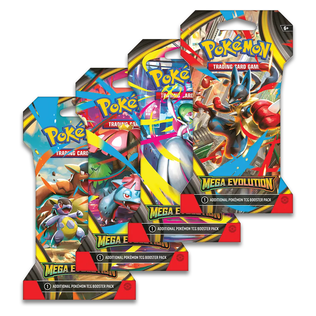 Pokemon Mega Evolution Sleeved Booster (EN)