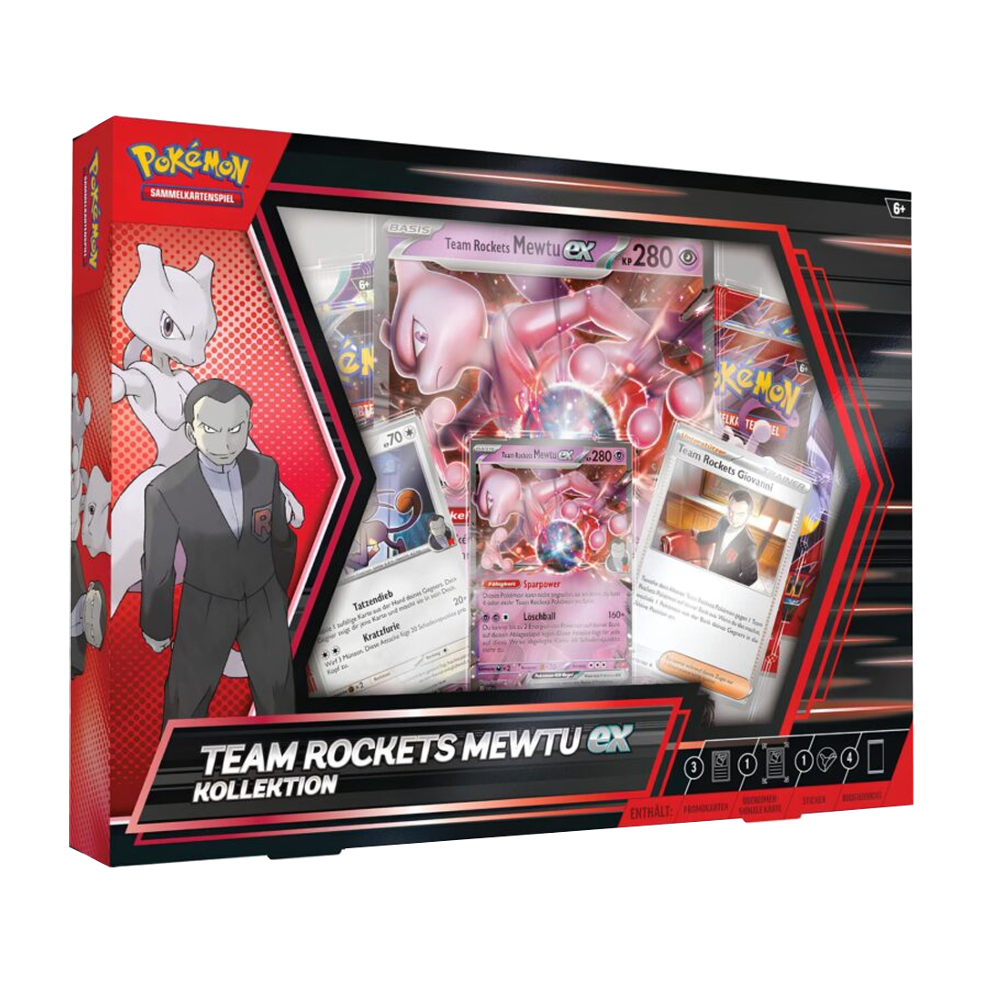 Pokemon Team Rockets Mewtu-ex Kollektion (DE)
