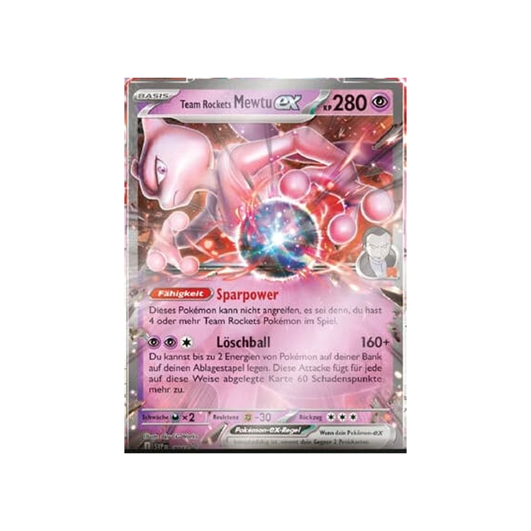 Pokemon Team Rockets Mewtu-ex Kollektion (DE)