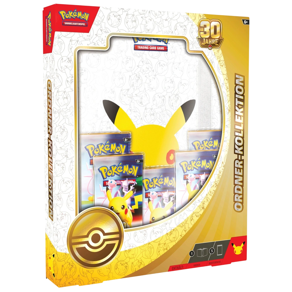 Pokemon 30 Jahre Edition Ordner-Kollektion (DE)