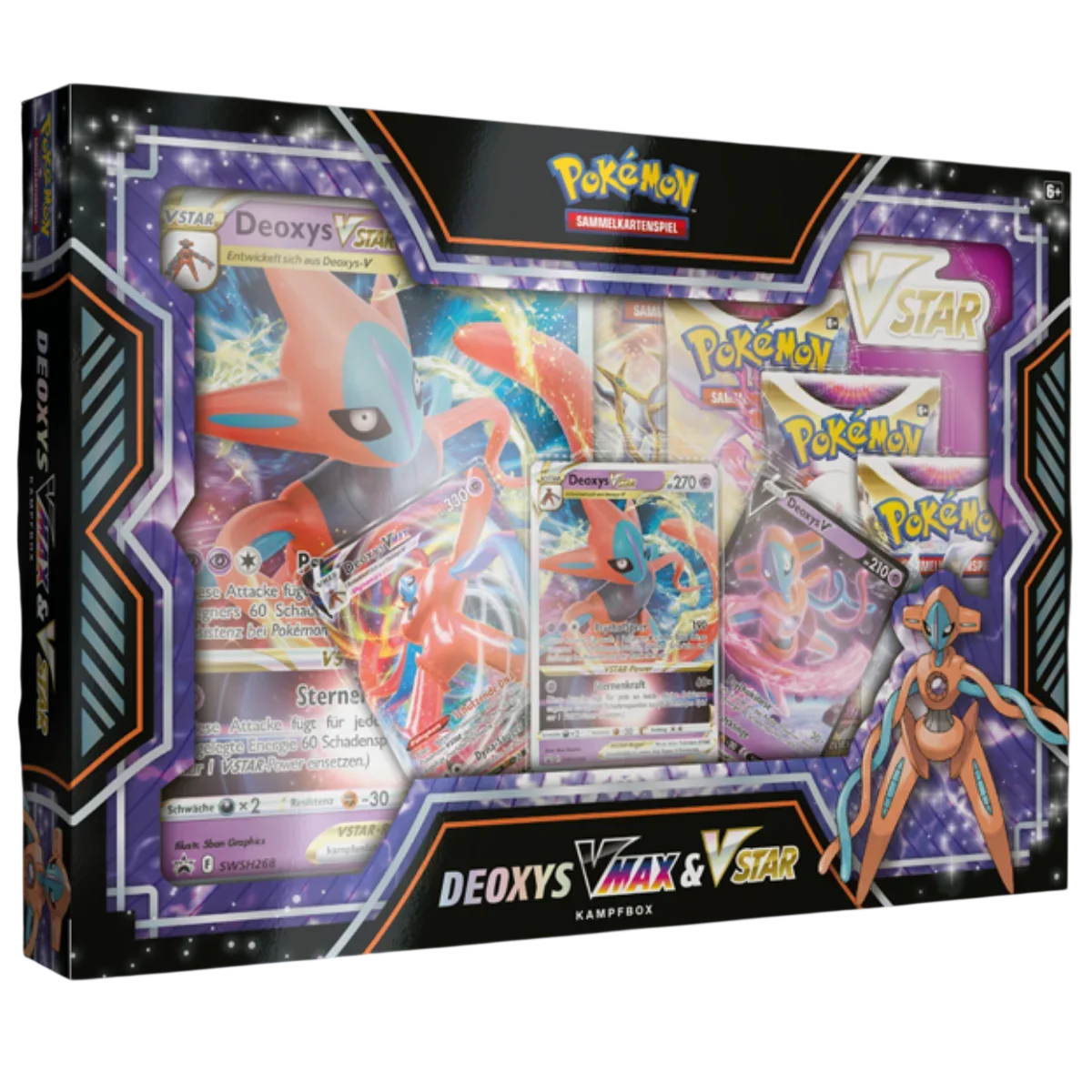 Pokemon Deoxys VMAX & VSTAR Kampfbox (DE)