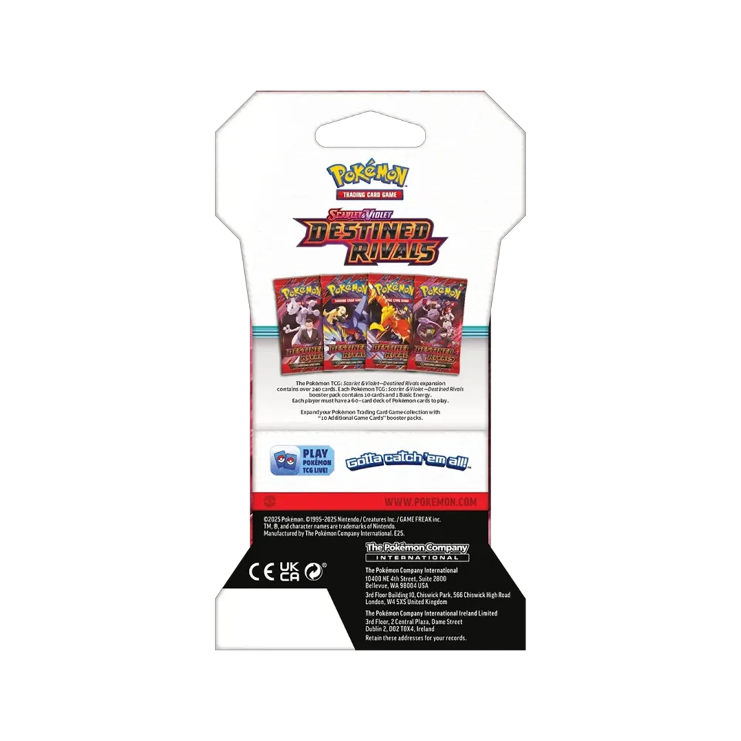 Pokemon Destined Rivals Sleeved Booster (EN)