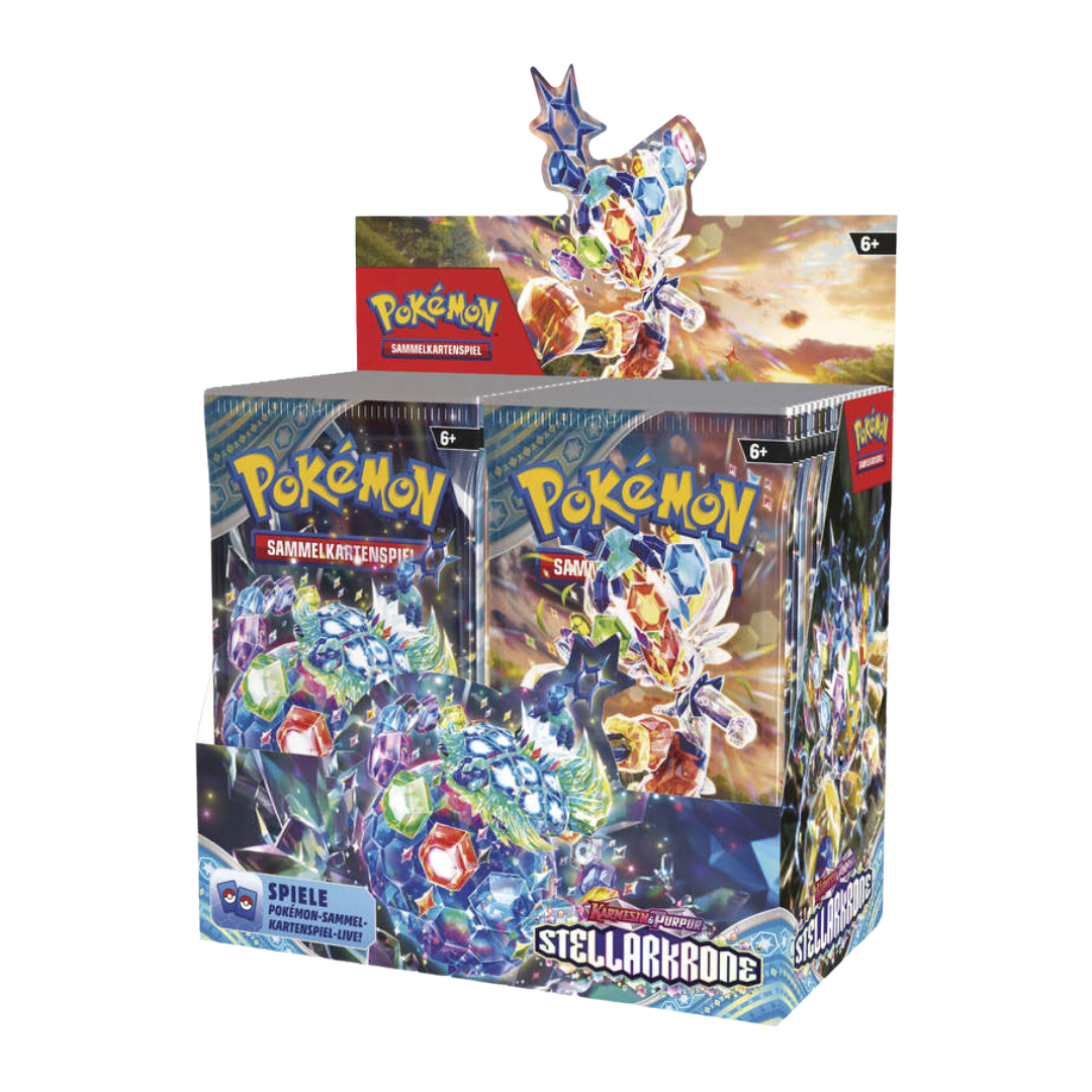 Pokemon Stellarkrone Booster Display (DE)