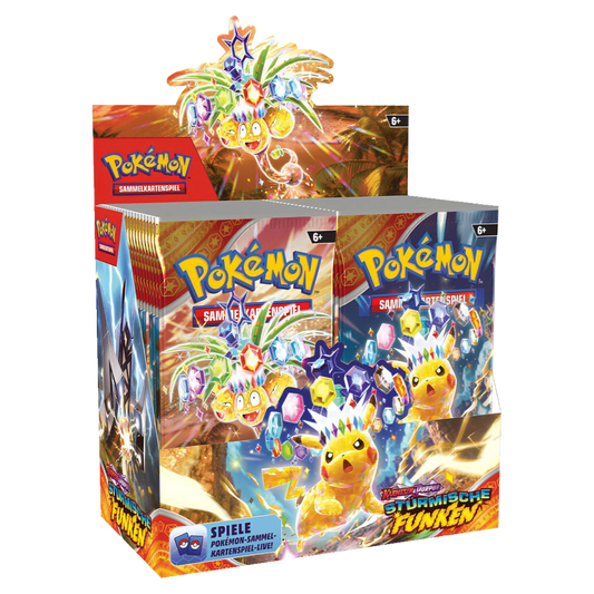 Pokemon Stürmische Funken Booster Display (DE)