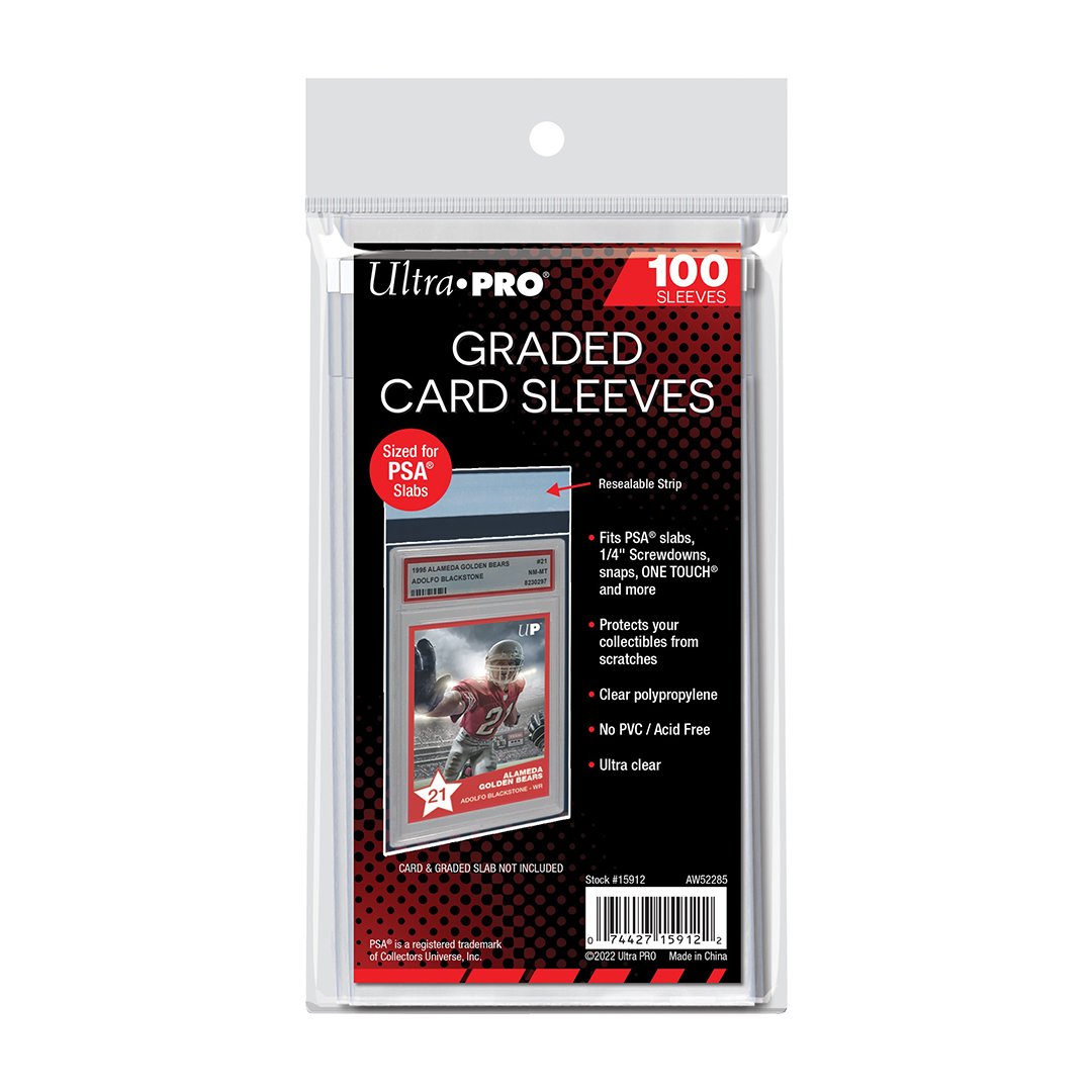 Ultra PRO Graded Card Sleeves Resealable for PSA