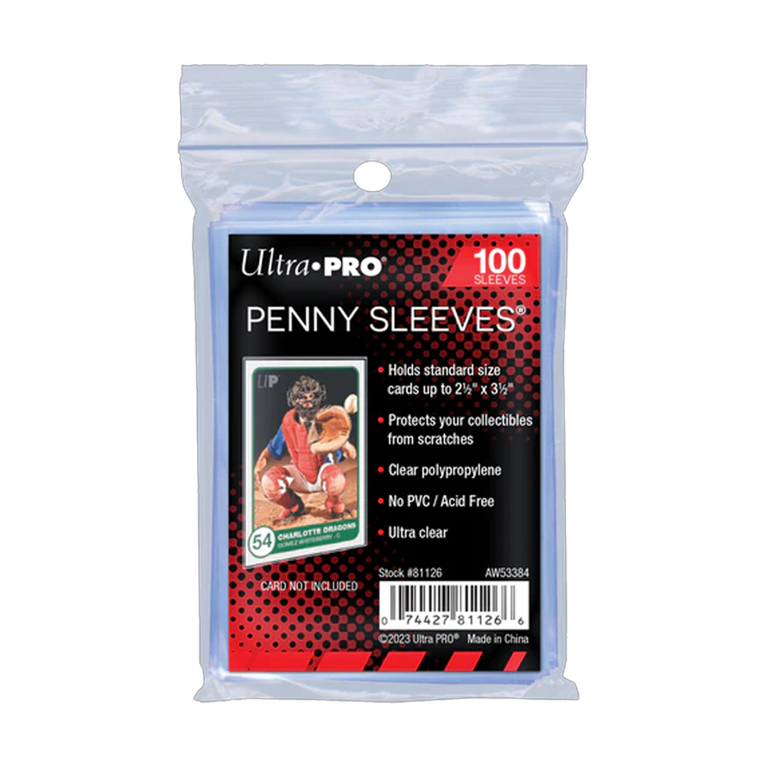 Ultra PRO Trading Card Penny Sleeves® 100 Pack 2.5" x 3.5" (Reward)