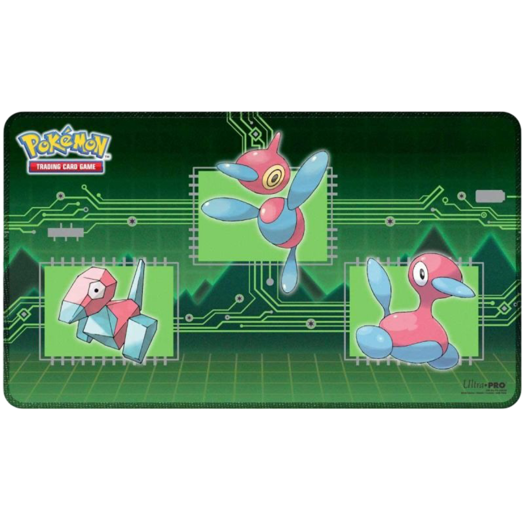 Ultra Pro Porygon Evolutions Stitched Spielmatte- ft. Porygon, Porygon2, & Porygon-Z
