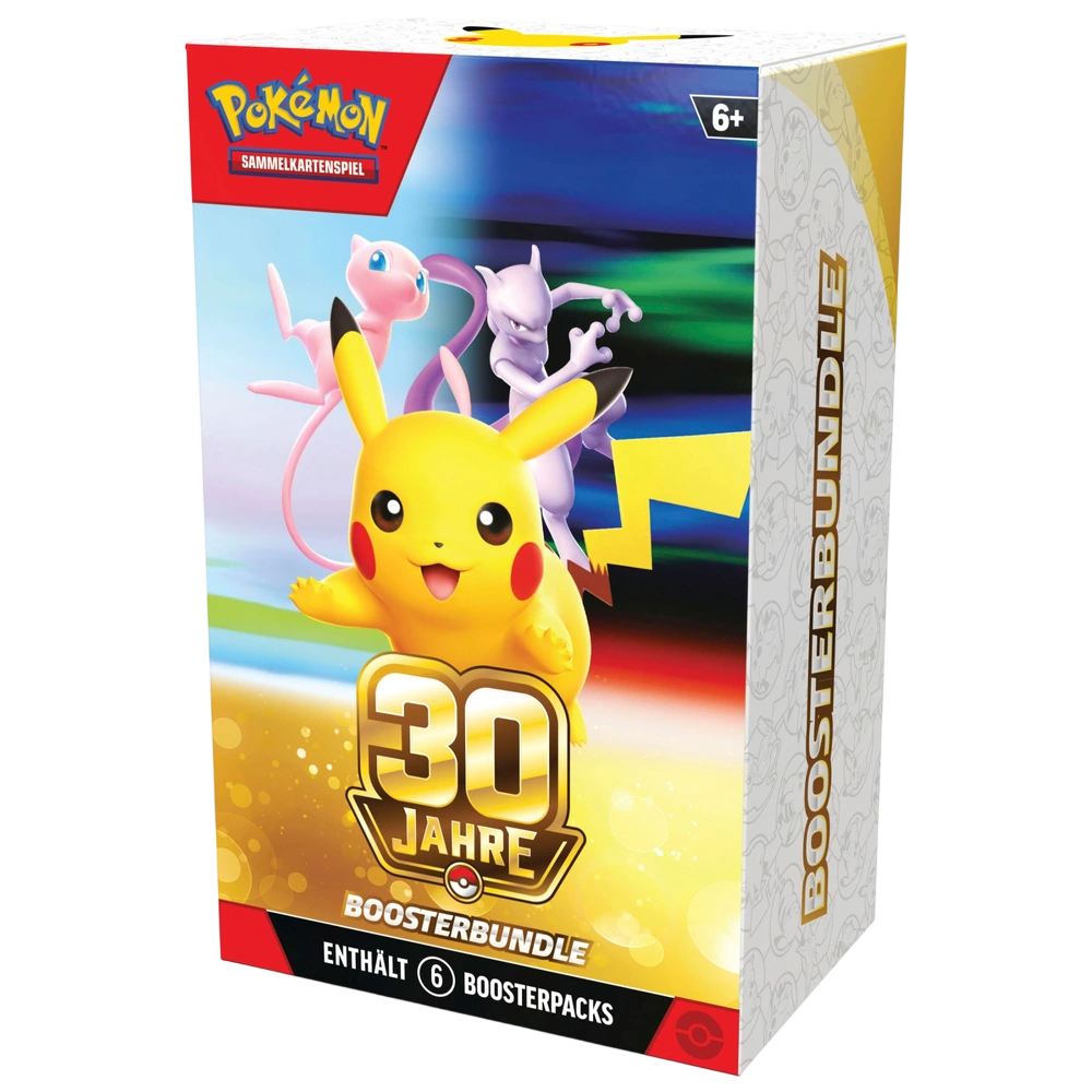 Pokemon 30 Jahre Edition Booster Bundle (DE)
