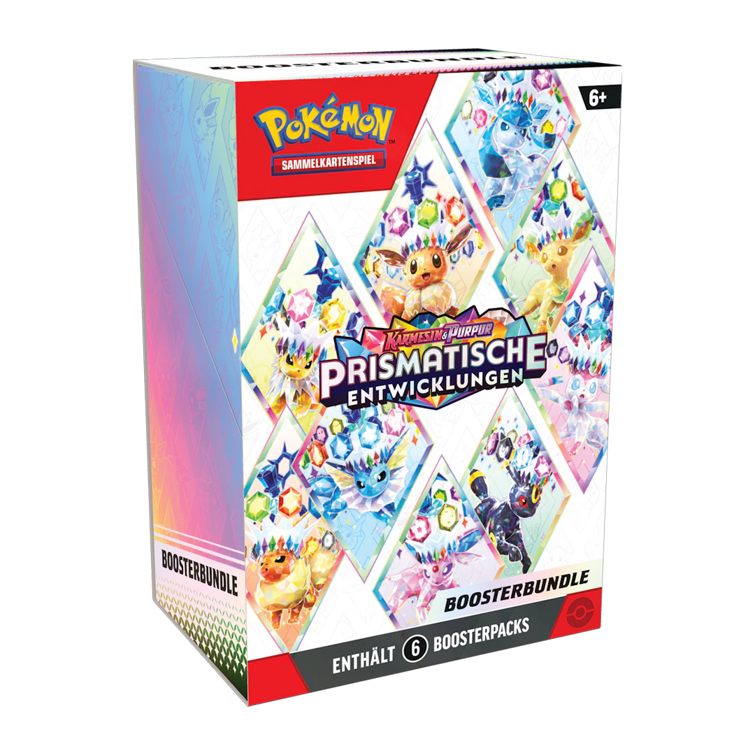 Vorbestellung: Pokemon Prismatische Entwicklungen Booster Bundle (DE)