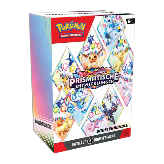 Pokemon Prismatische Entwicklungen Booster Bundle (DE)