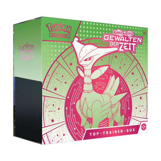 Pokemon Gewalten der Zeit Top Trainer Box (Eisenblatt) (DE)