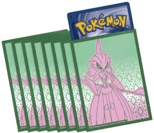 Pokemon Sammelkarten Sleeves Paradoxrift Eisenkrieger (65 Stück)
