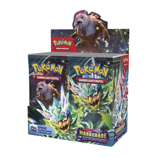 Pokemon Maskerade im Zwielicht Booster Display (DE)