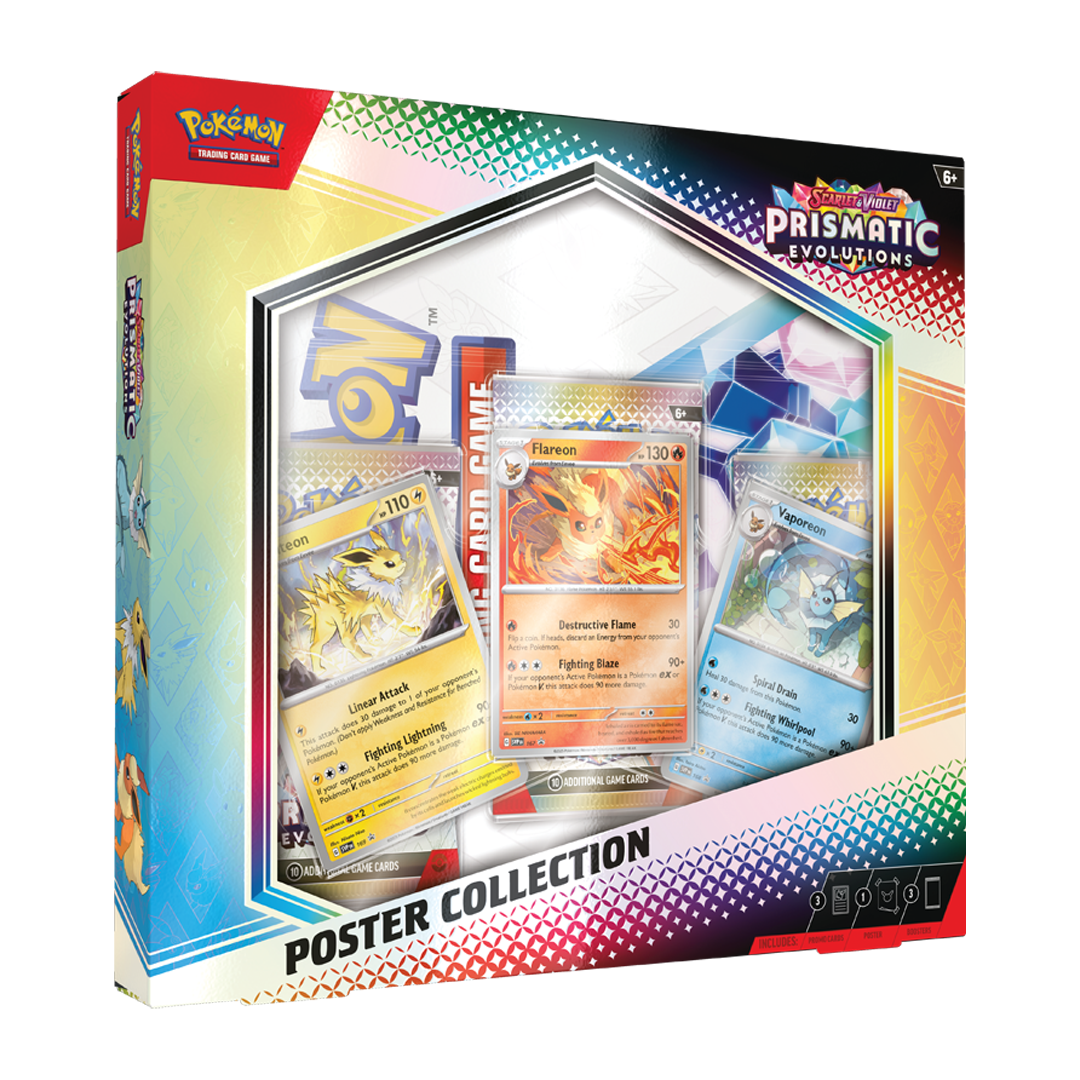 Pokemon Prismatic Evolutions Poster Collection (EN)