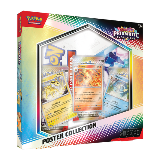 Pokemon Prismatic Evolutions Poster Collection (EN)