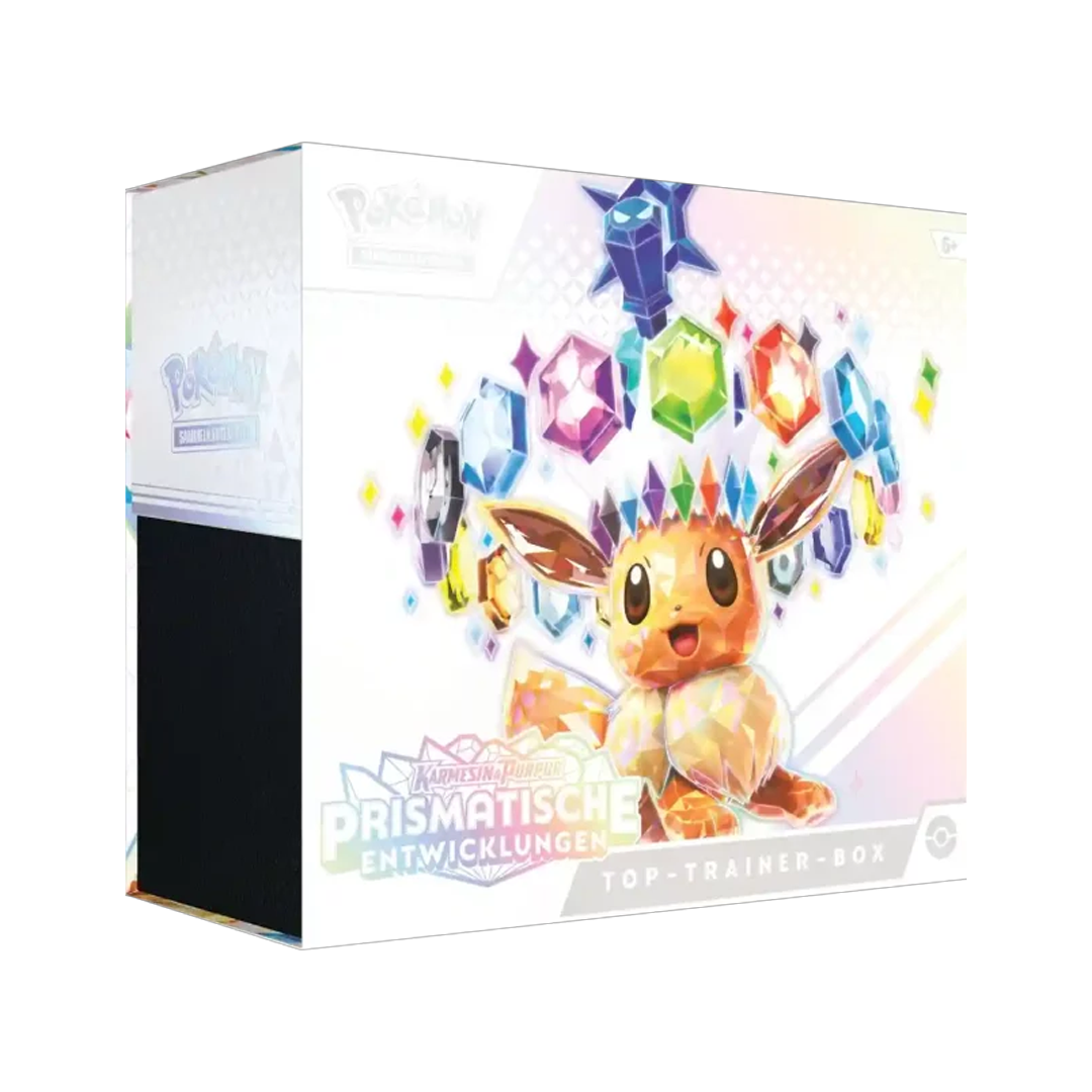 Pokemon Prismatische Entwicklungen Top Trainer Box (DE)