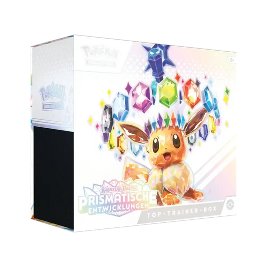 Pokemon Prismatische Entwicklungen Top Trainer Box (DE)