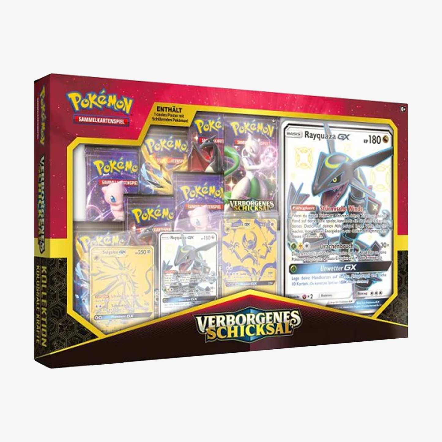 Pokemon Verborgenes Schicksal Kolossale Kräfte Rayquaza Box (DE)