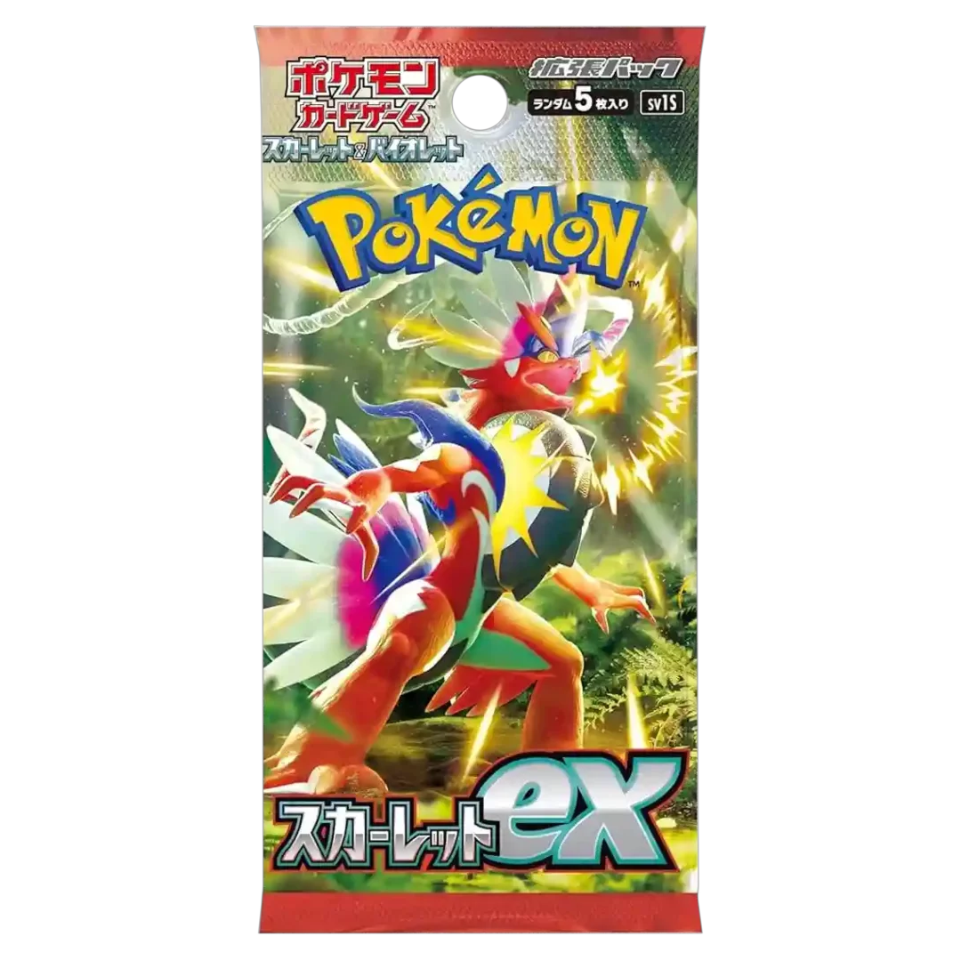 Pokemon Scarlet ex Booster (JP)