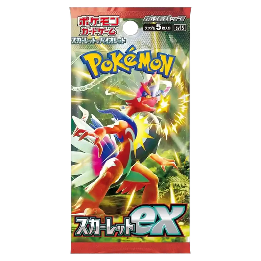 Pokemon Scarlet ex Booster (JP)