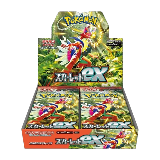 Pokemon Scarlet Ex Booster Display (JP)