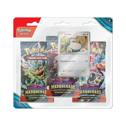 Pokemon Twilight Masquerade 3er Blister (EN)