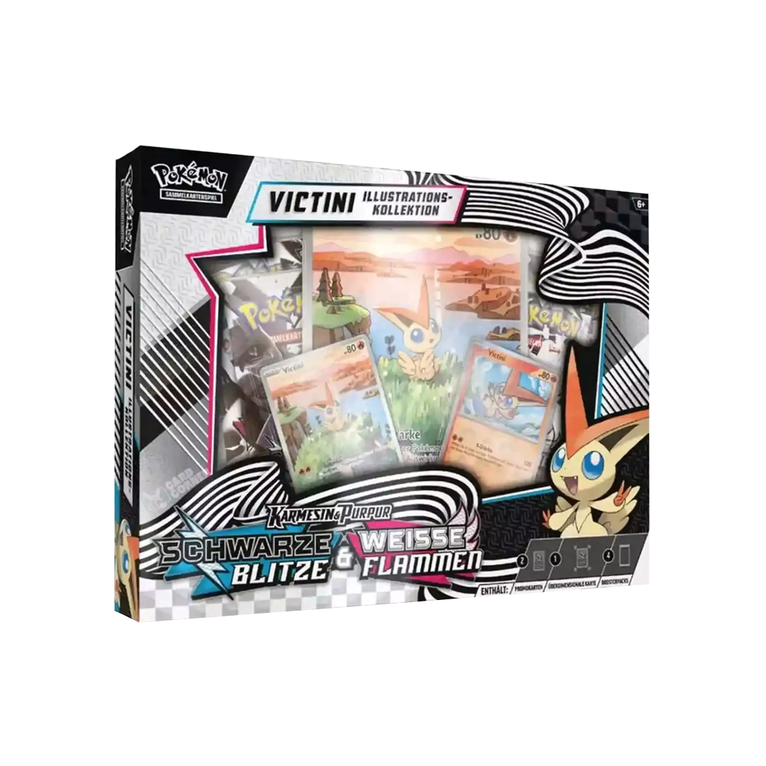 Pokemon Schwarze Blitze & Weisse Flammen Victini Kollektion (DE)