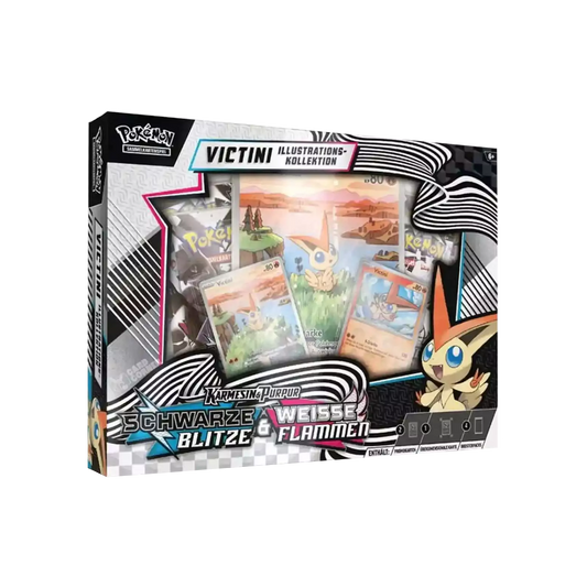 Pokemon Schwarze Blitze & Weisse Flammen Victini Kollektion (DE)