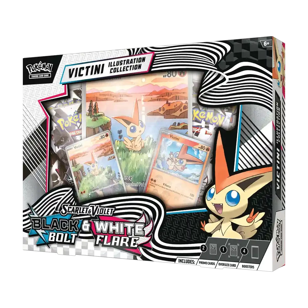 Pokemon Black Bolt & White Flare: Unova Victini Illustration Collection (EN)