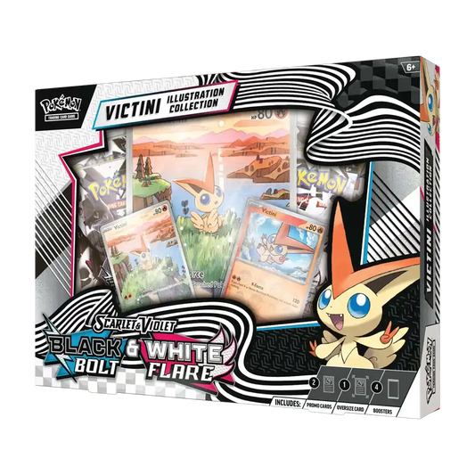 Pokemon Black Bolt & White Flare: Unova Victini Illustration Collection (EN)