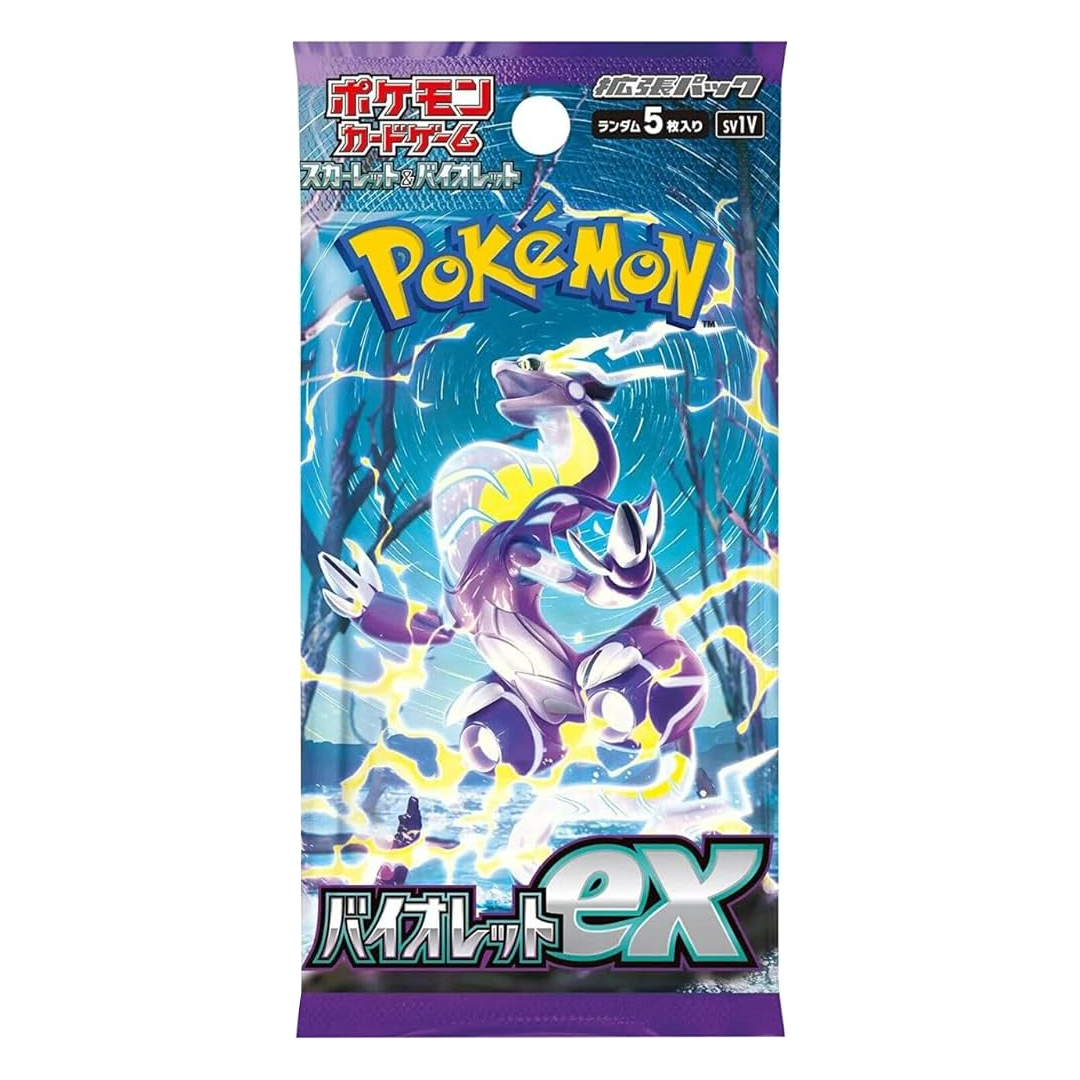 Pokemon Violet ex Booster Display (JP)