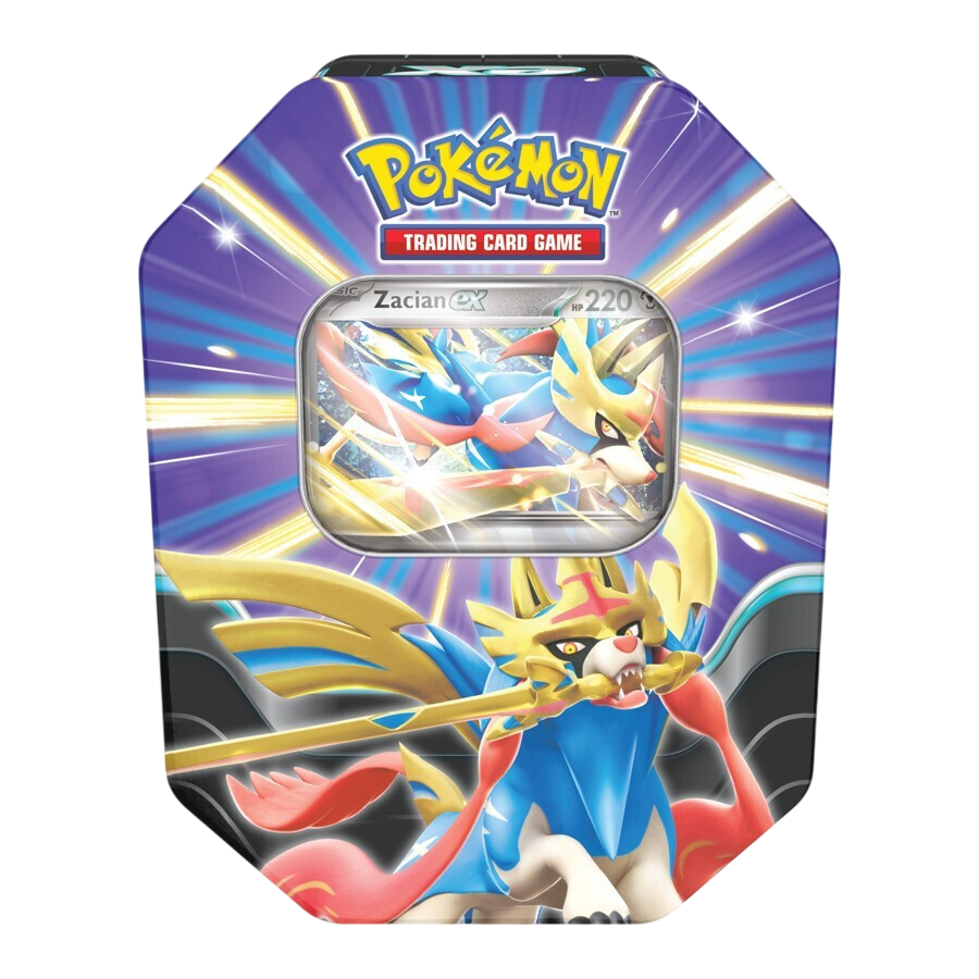 Pokemon Schlagkräftige Legenden Tin Box (Zacian ex) (DE)