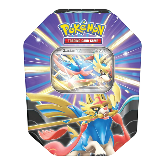 Pokemon Schlagkräftige Legenden Tin Box (Zacian ex) (DE)