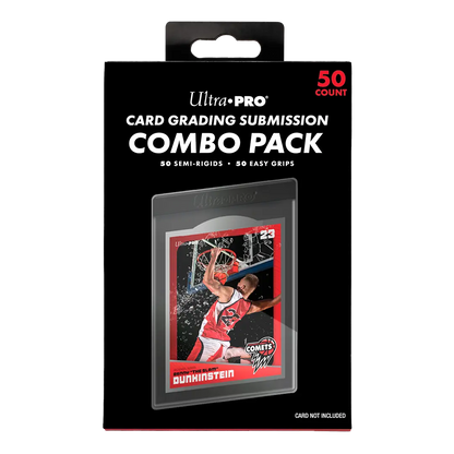 Ultra PRO Card Grading Submission Combo Pack (50 Semi-Rigids + 50 Sleeves)