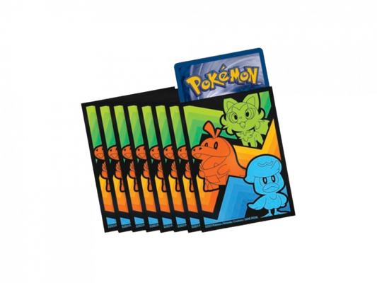 Pokemon Sammelkarten Sleeves Entwicklungen in Paldea (65 Stück)
