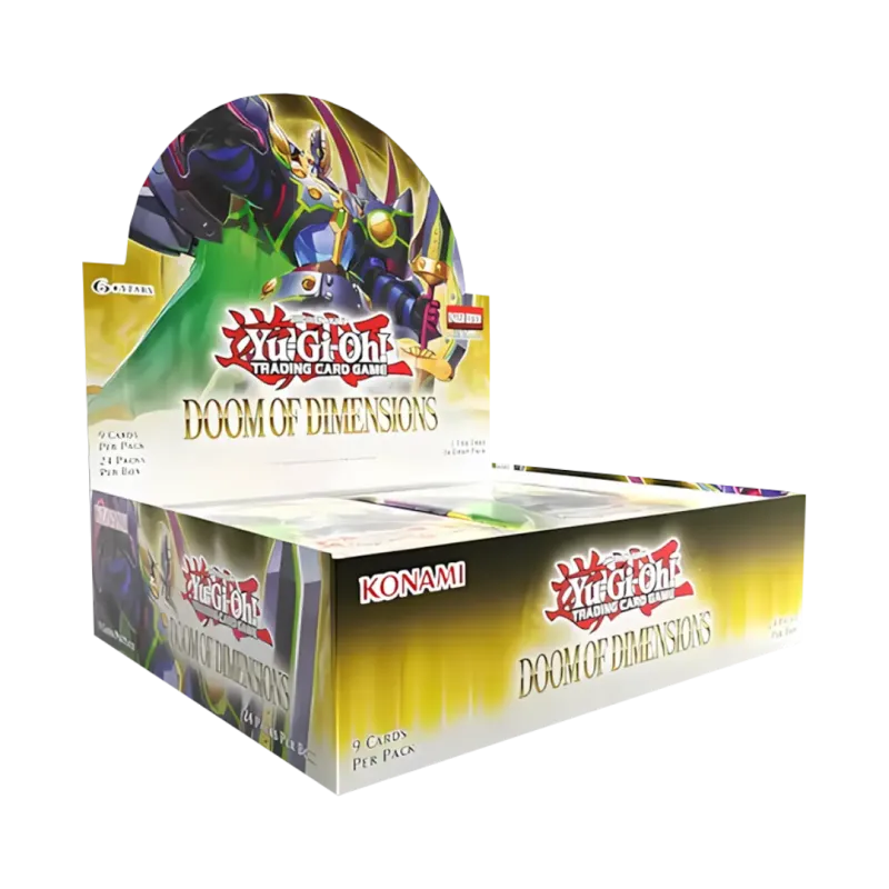 Yu-Gi-Oh!: Doom of Dimensions - 1st Edition - Booster Display (EN)